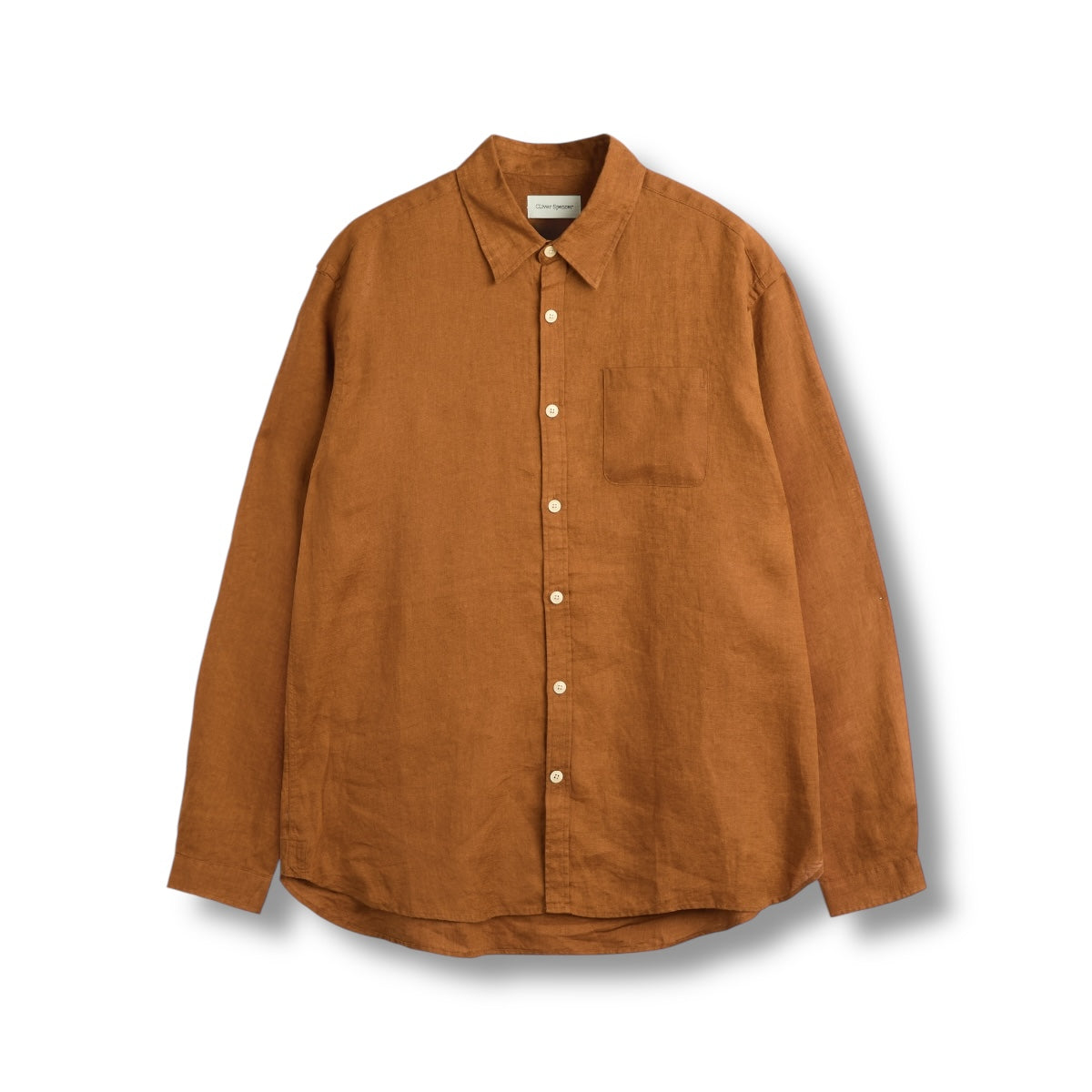 Oliver Spencer New York Special Shirt bridford orange