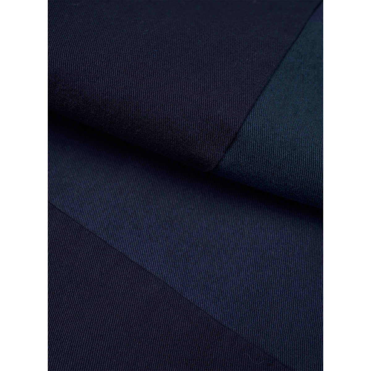 Universal Works Oxford Pant patchwork twill navy