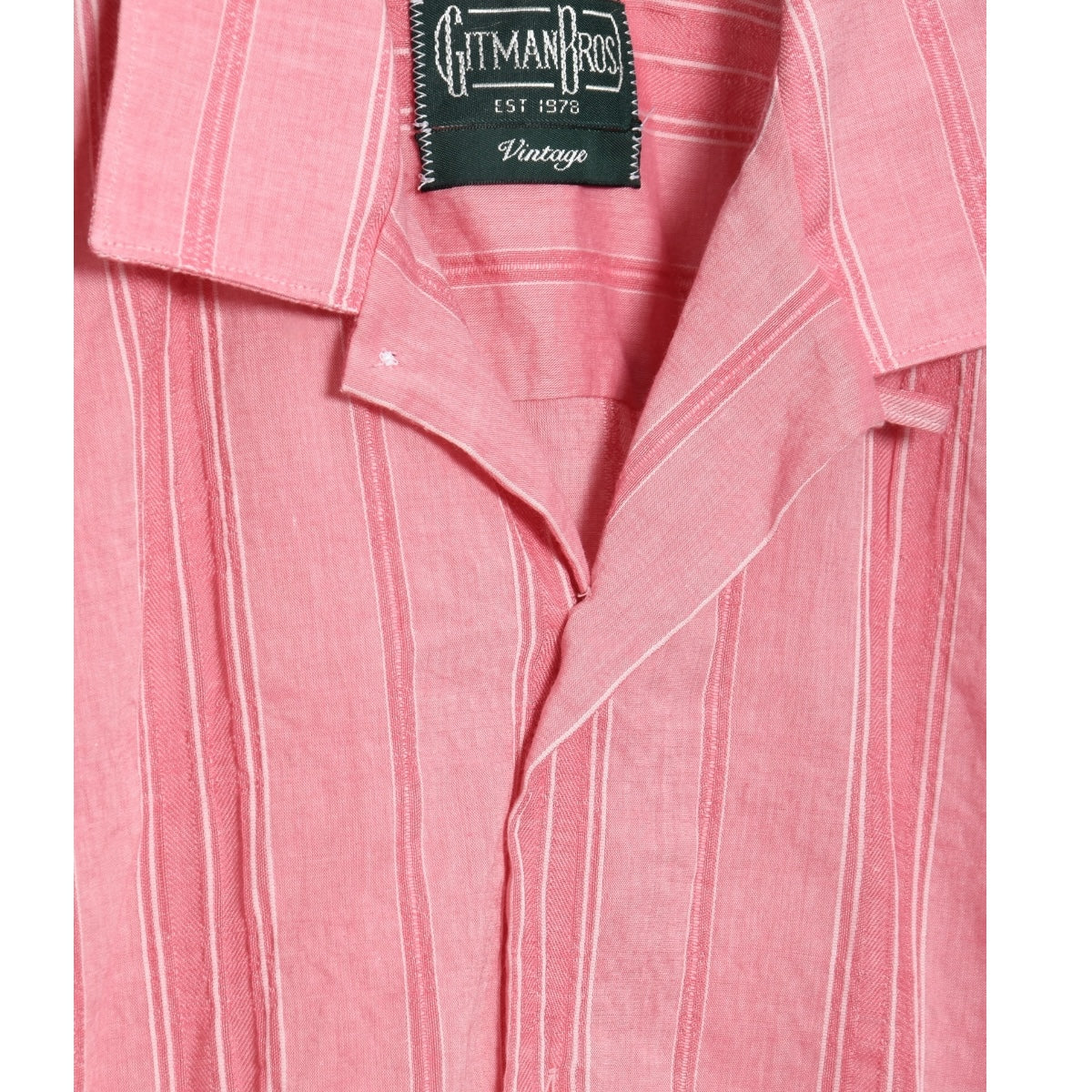 Gitman Brothers Vintage Camp Shirt pink dobby