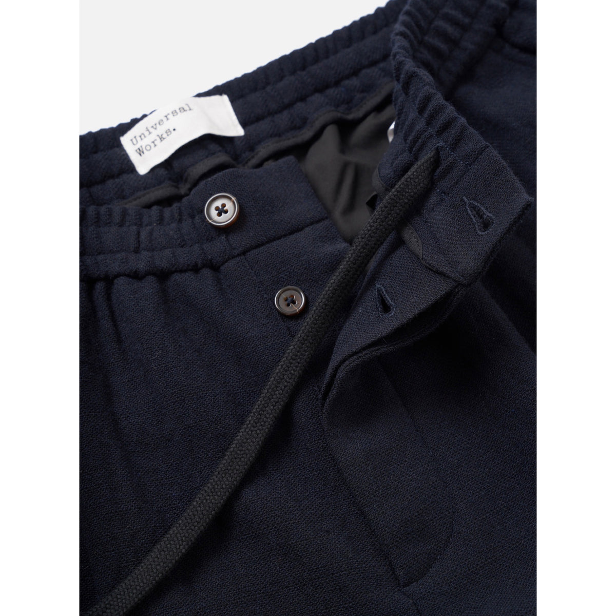 Universal Works Lindberg Pant robin wool mix dark navy