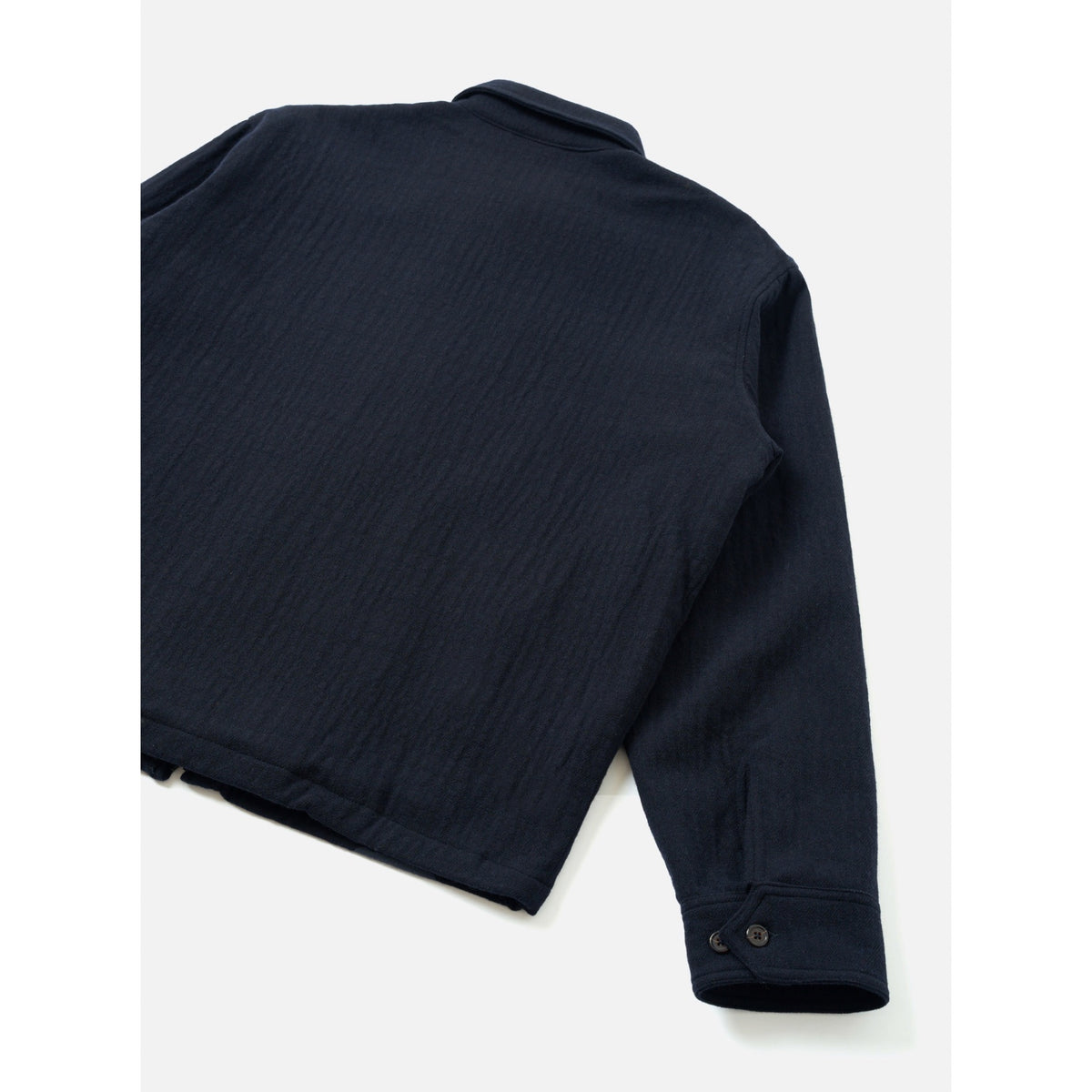 Universal Works Club Jacket robin wool mix dark navy
