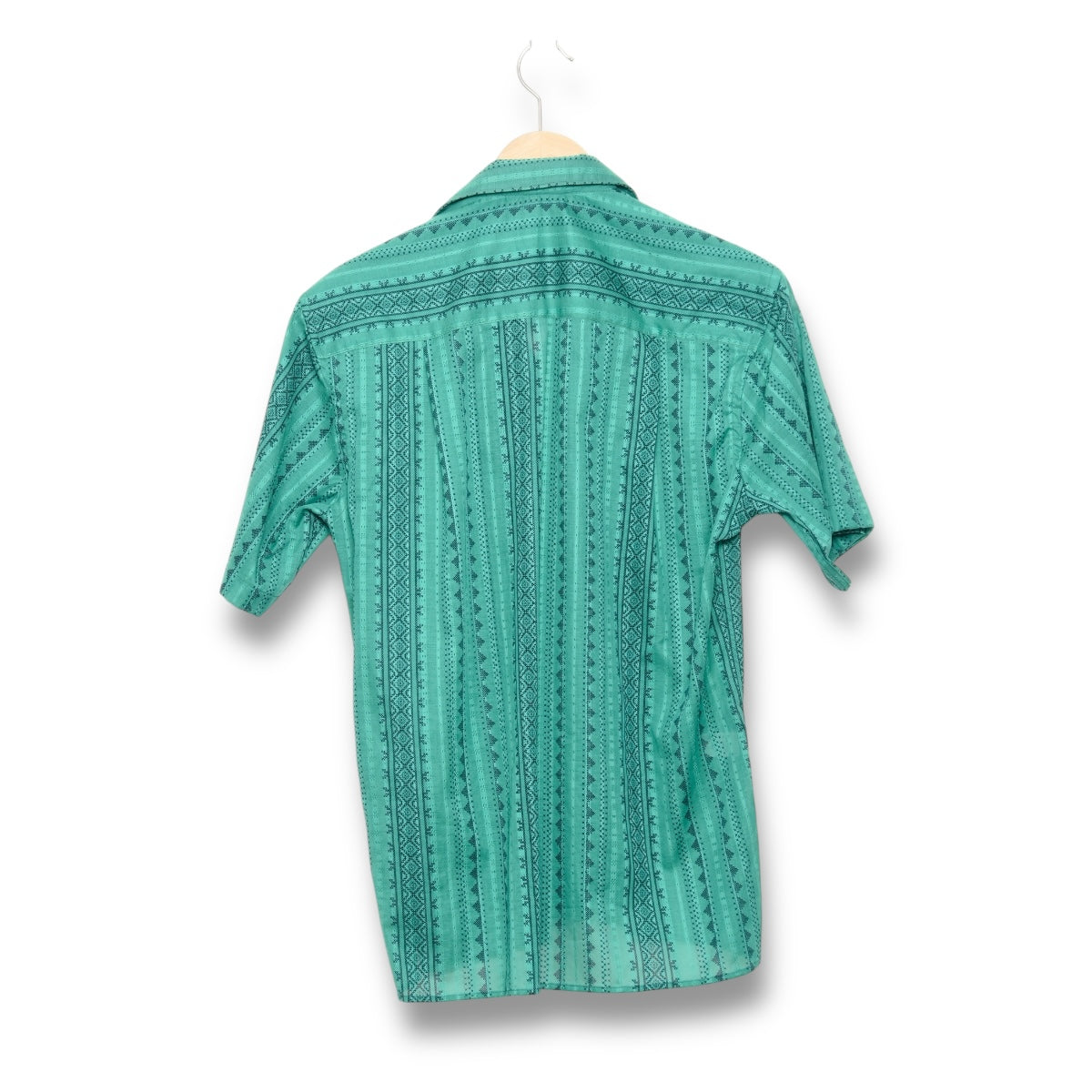 Gitman Brothers Vintage Camp Shirt green dobby