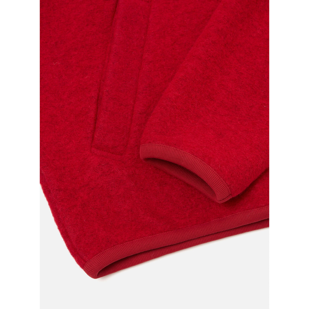 Universal Works Zip Bomber fleece scarlet