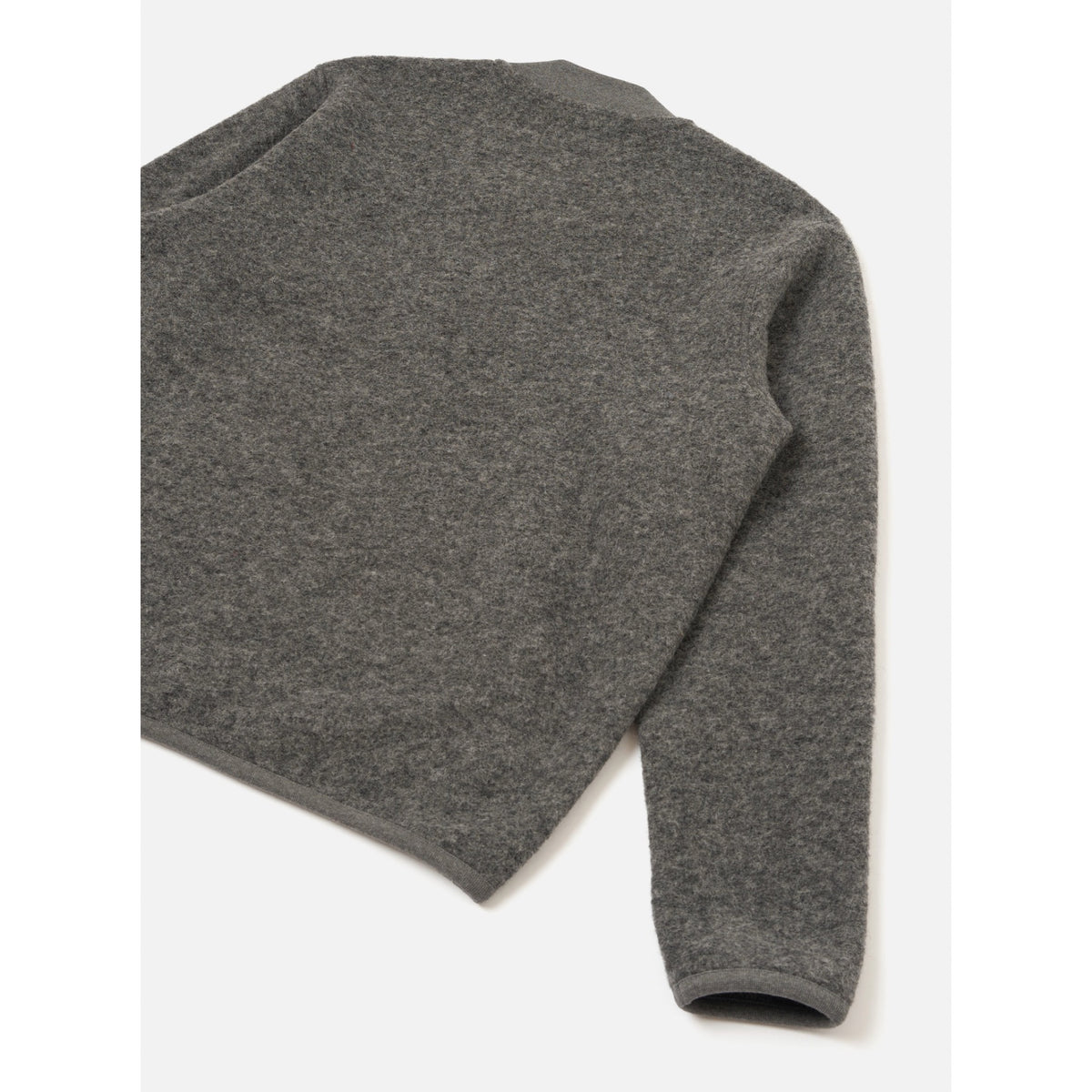 Universal Works Zip Bomber fleece grey marl