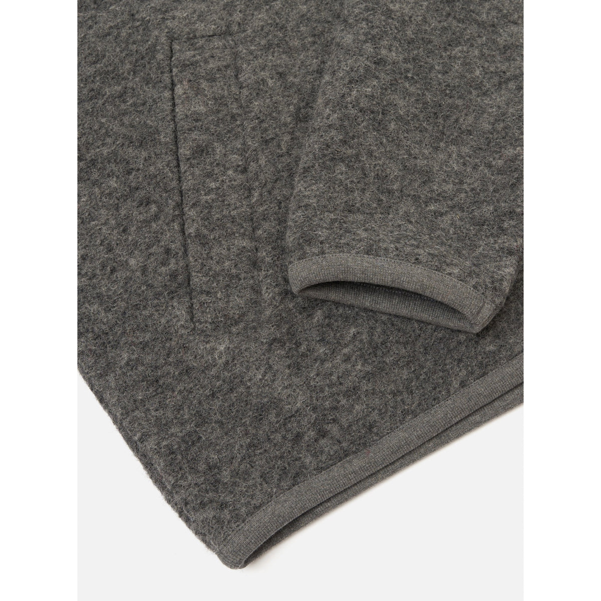 Universal Works Zip Bomber fleece grey marl