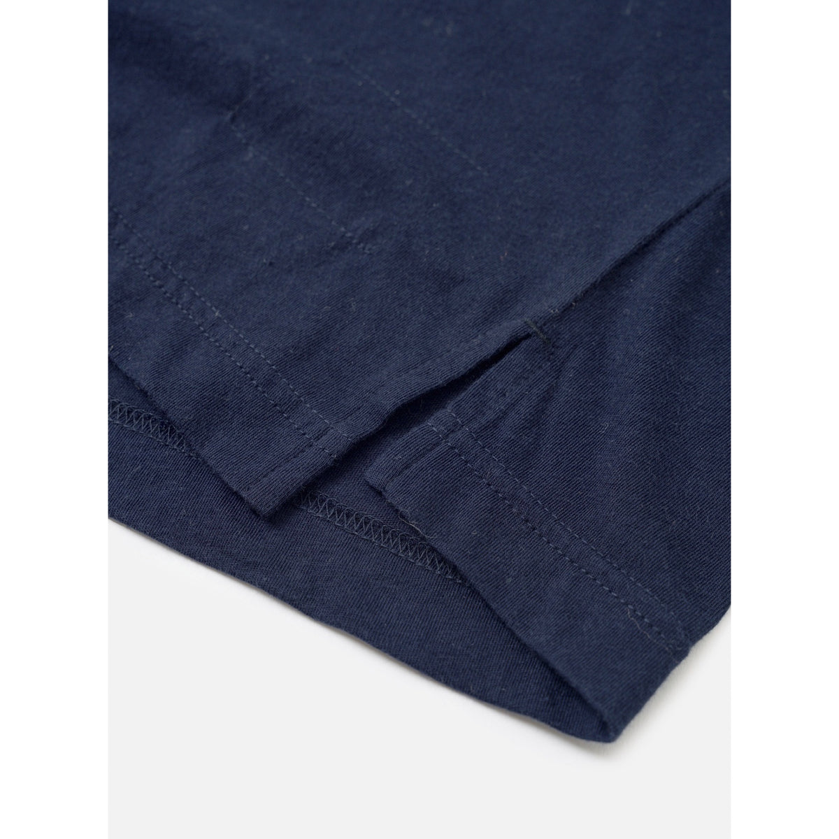 Universal Works L/S Core Pocket Tee single jersey navy