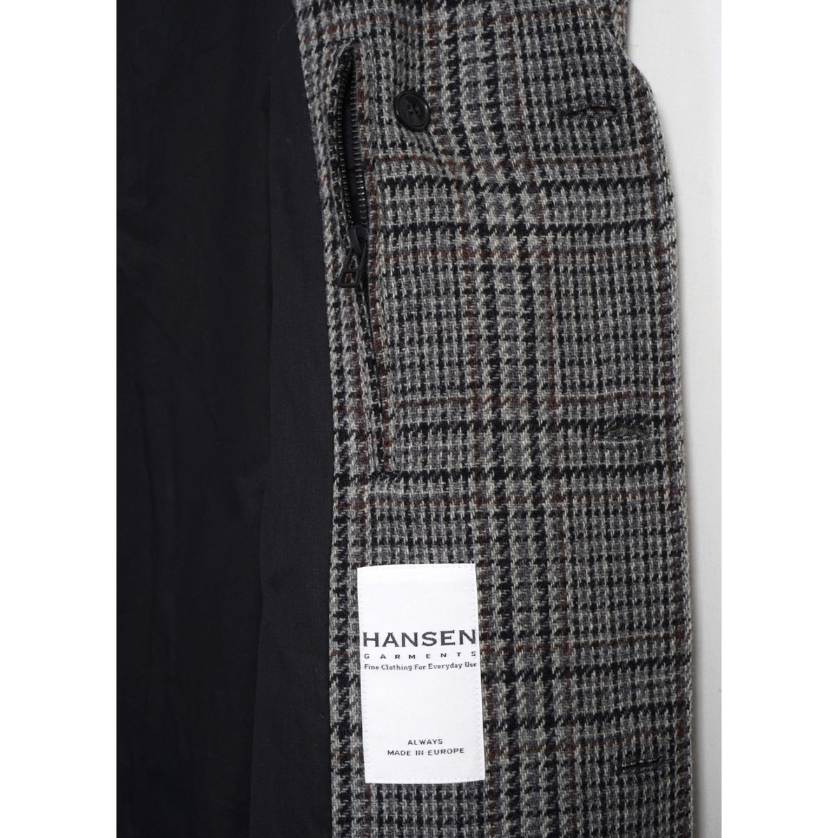 Hansen Sigurd 32-73-5 grey check wool