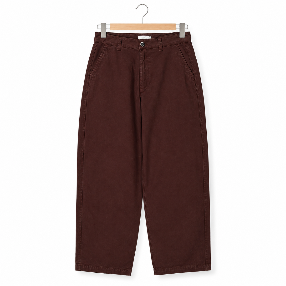 Olow Pantalon Slack chocolate