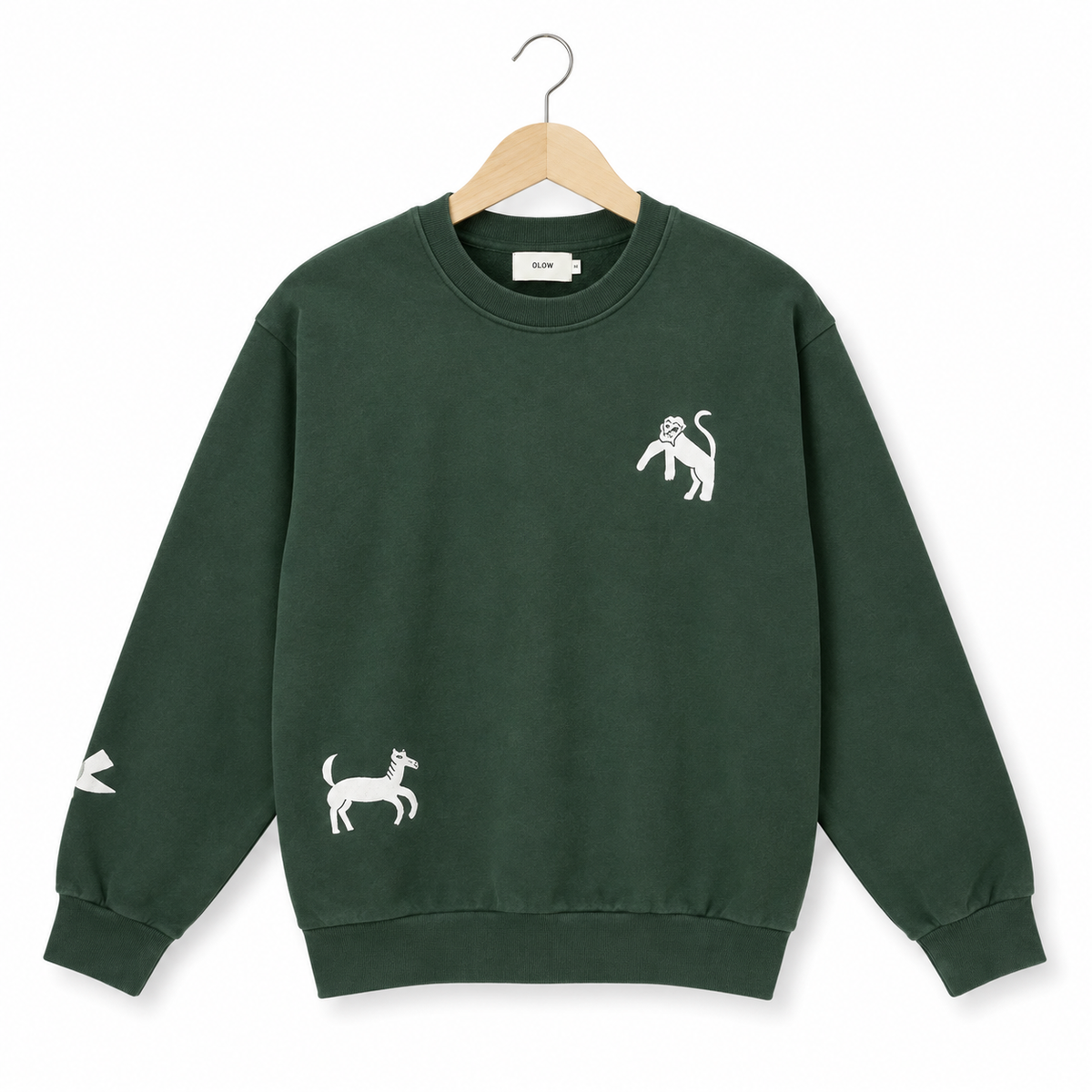 Olow Sweat Wild vert meleze