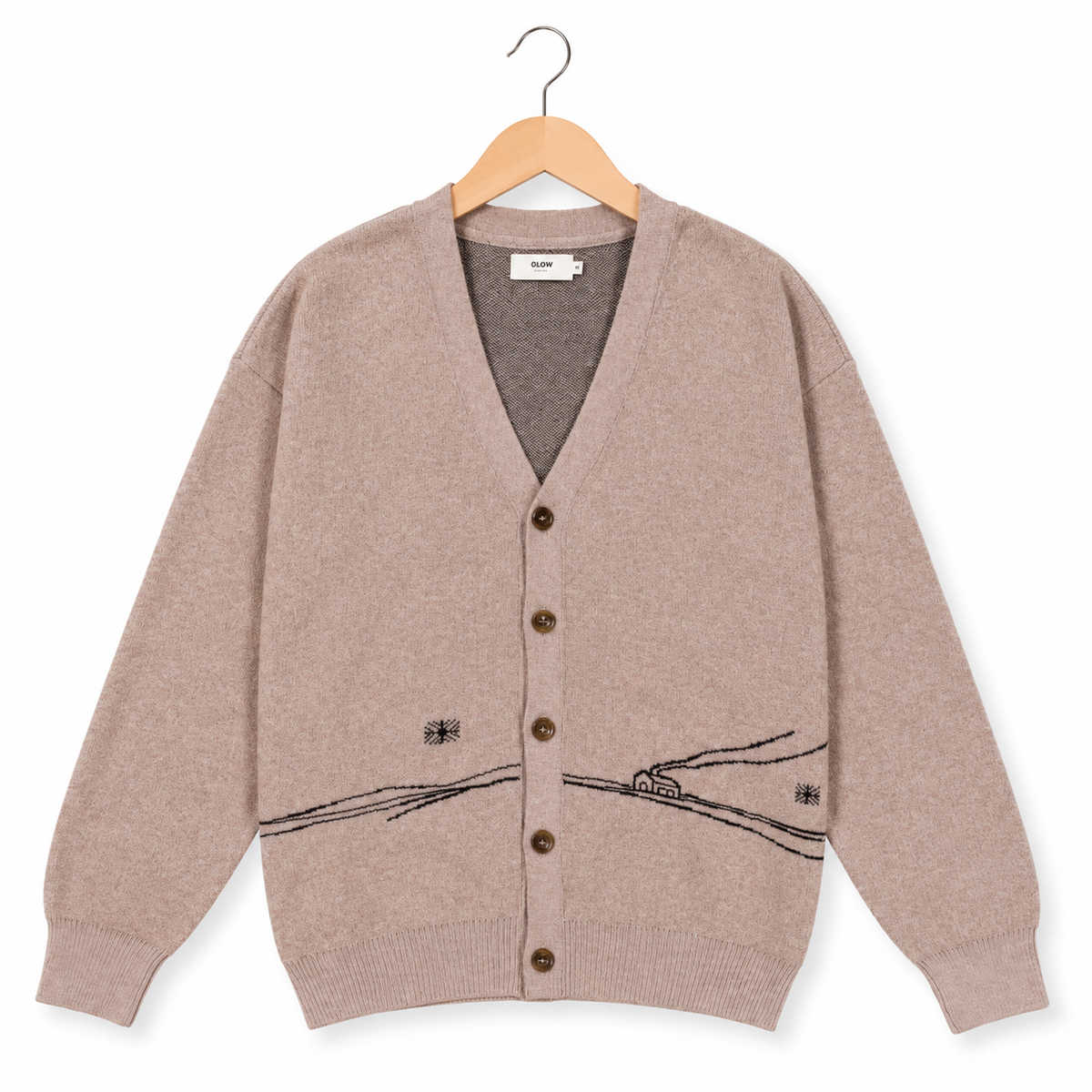 Olow Cardigan Paysac taupe