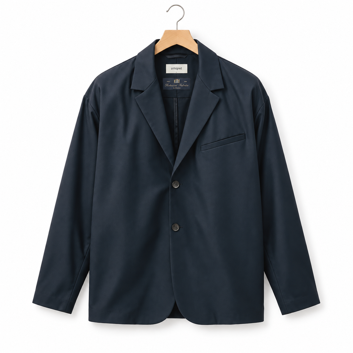 Unfeigned Sartorial City Blazer Wool dark navy