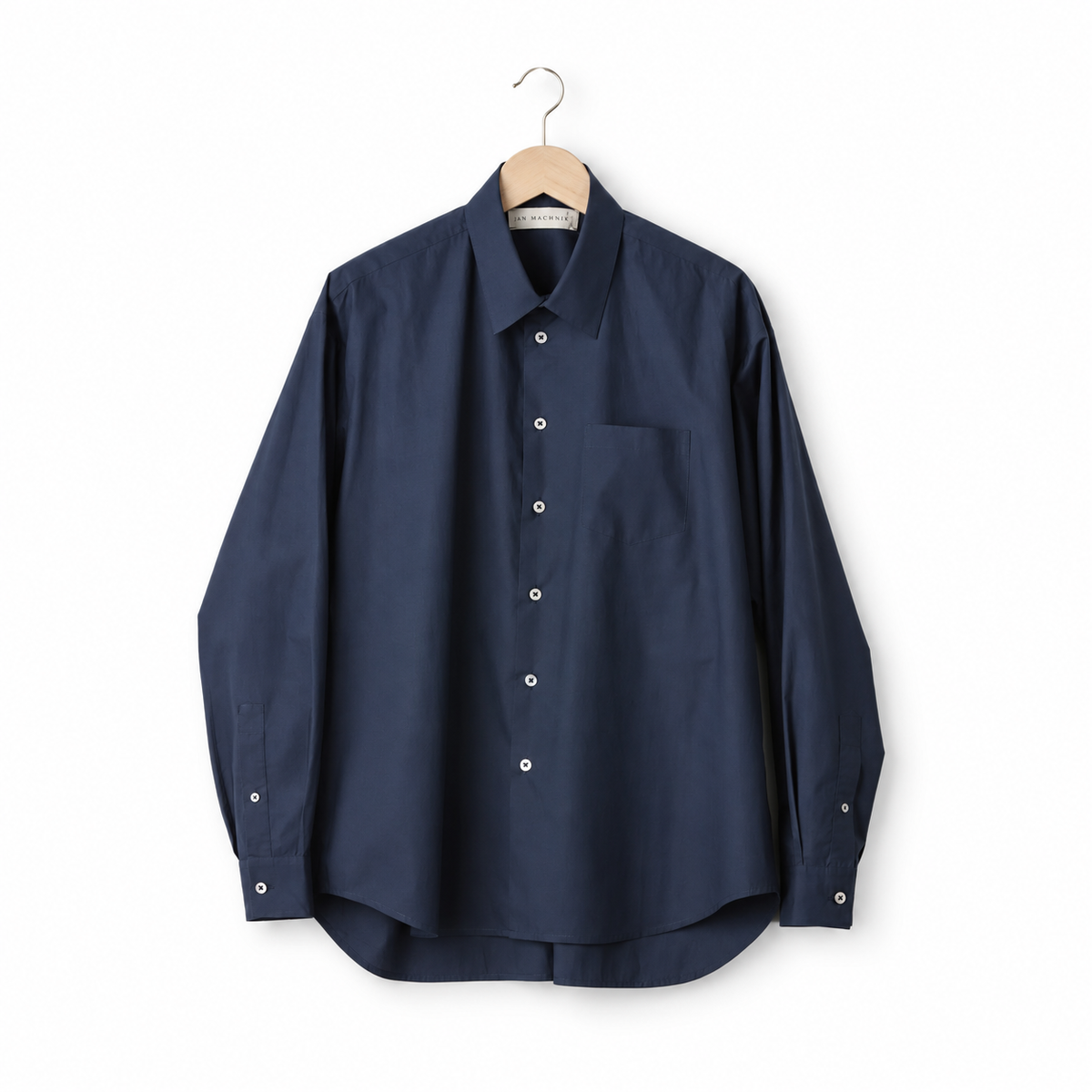 Jan Machenhauer Christopher Poplin indigo