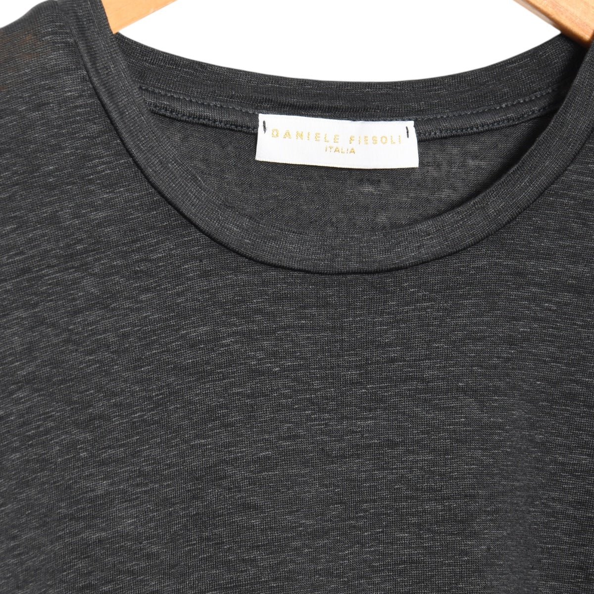 Daniele Fiesoli Leinen Tee DF0600/175 corvo