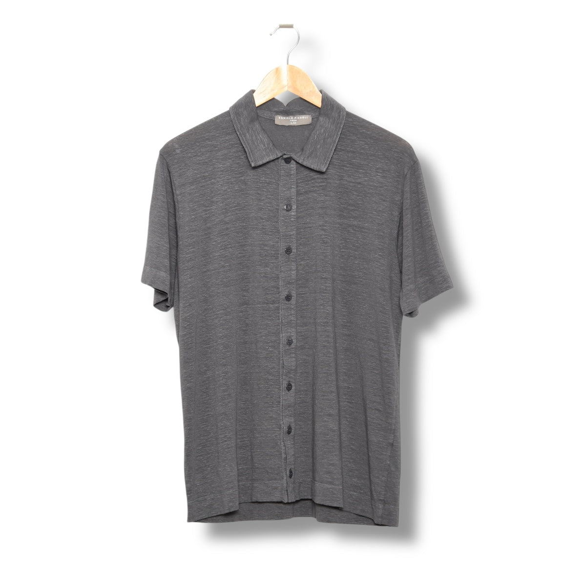 Daniele Fiesoli Linen Short Sleeve  DF5295/312 lava