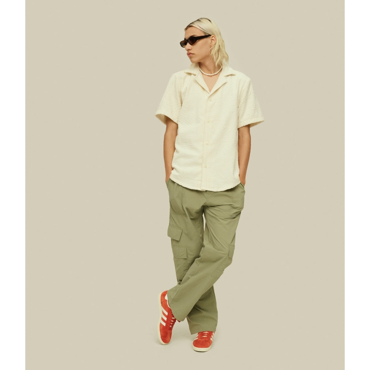 OAS Goldconda Cuba Terry Shirt cream