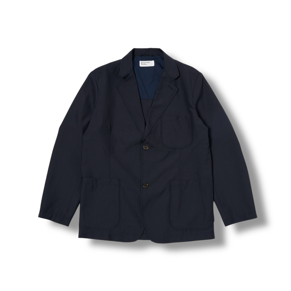 Universal Works Two Button Jacket Tropical Suiting navy