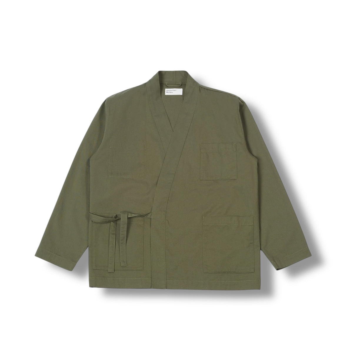 Universal Works Kyoto Work Jacket 00115 Twill light olive