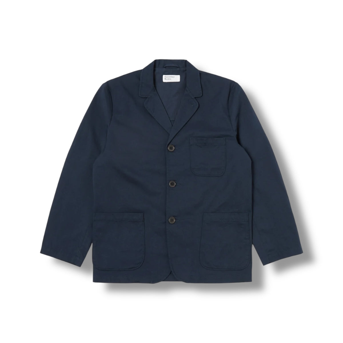 Universal Works Three Button Jacket 00111 Twill navy