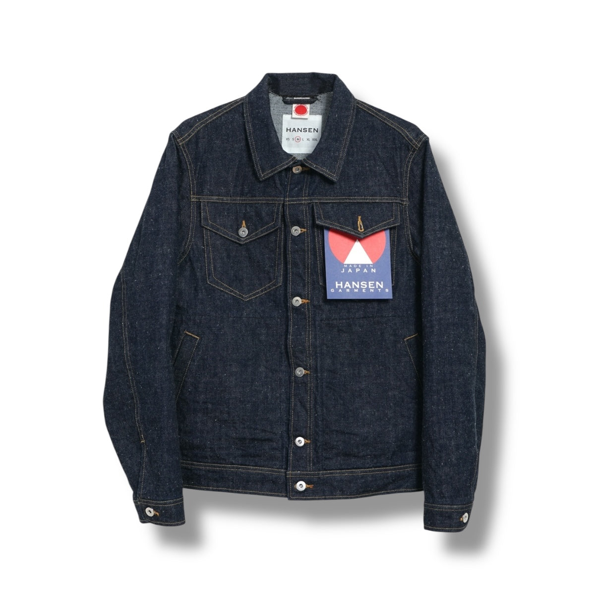 Hansen Gene 100-10-20 Neppy Denim Jacket indigo