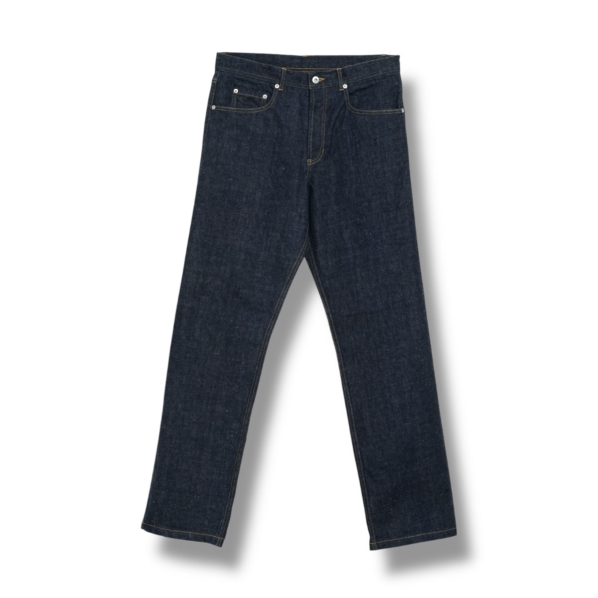 Hansen Dean 100-14-20 Neppy Denim Straight Cut Jeans indigo