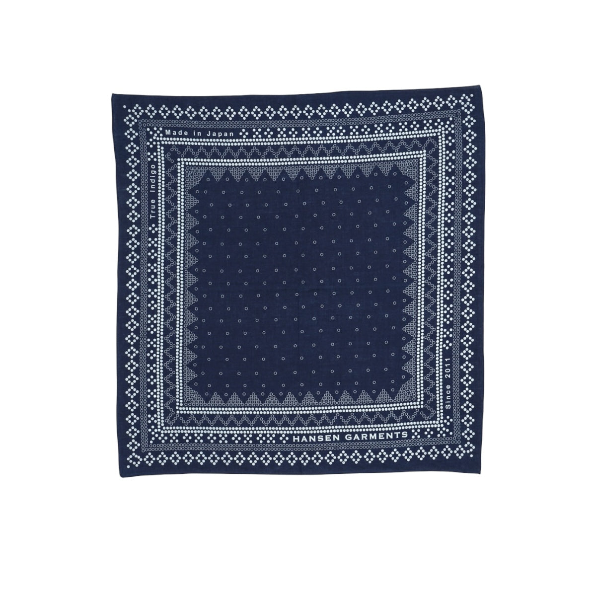 Hansen Norwegian Bandana 155-99-4 real indigo