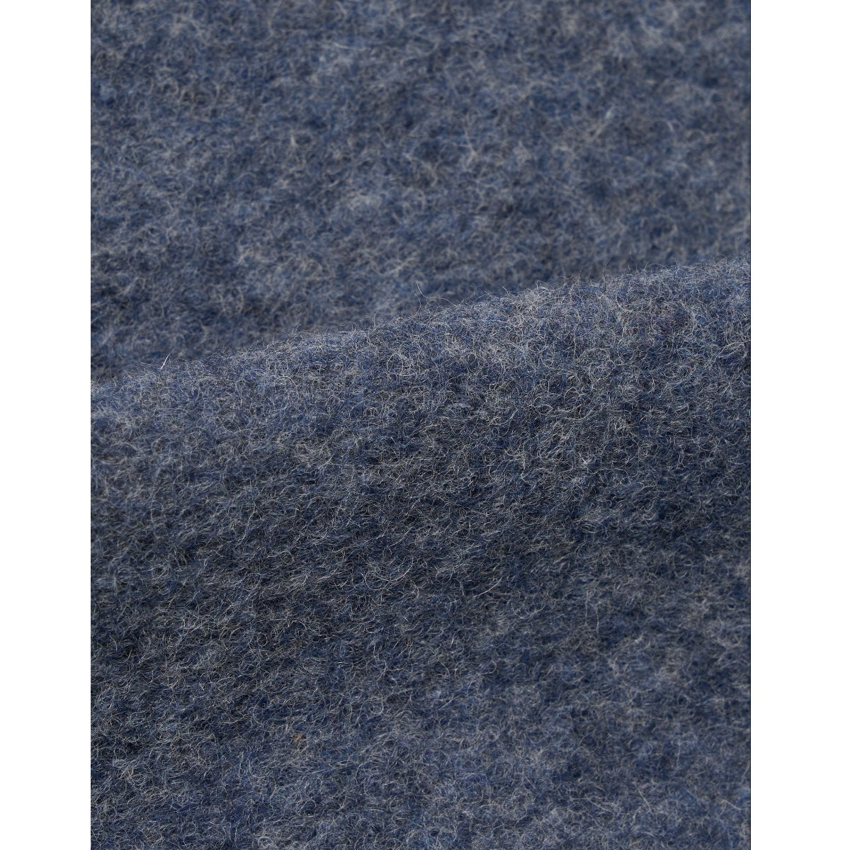 Universal Works Cardigan Wool Fleece slate blue