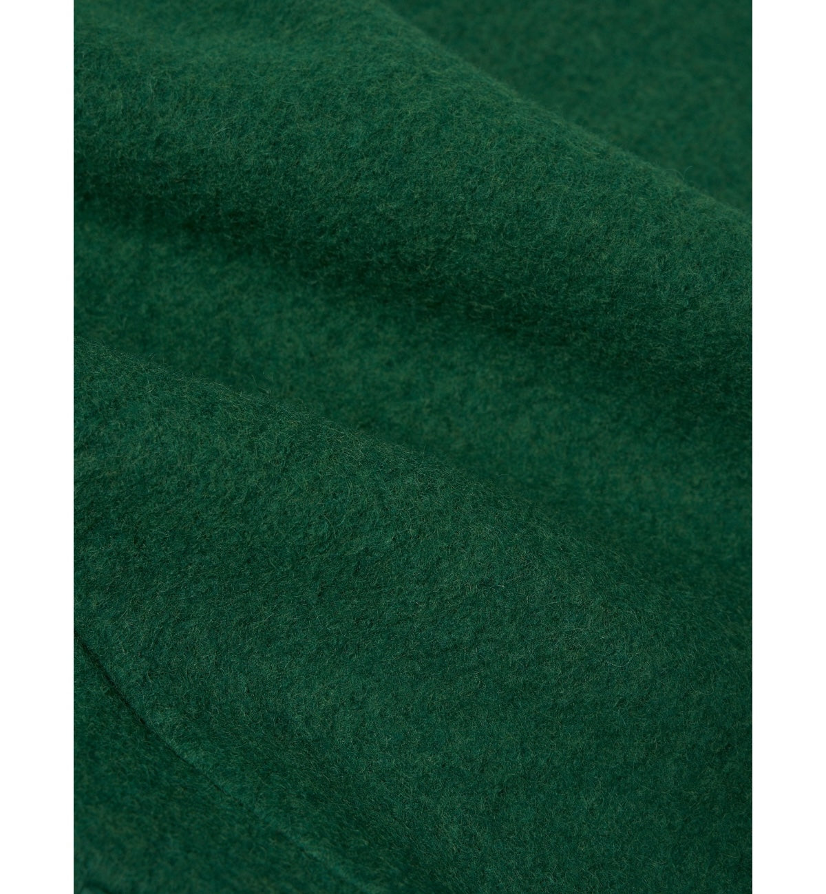 Universal Works Zip Waistcoat Wool Fleece green