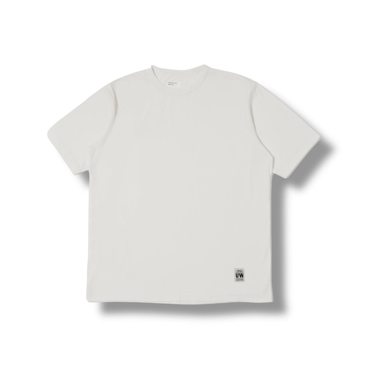 Universal Works Core Tee Single Jersey ecru