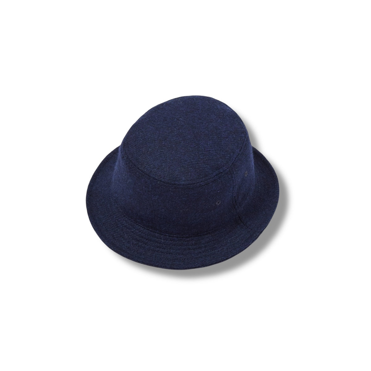 Universal Works Lewis Hat LW Harris Tweed indigo