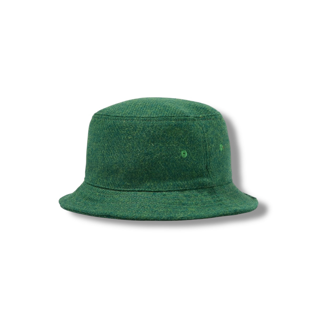 Universal Works Lewis Hat LW Harris Tweed green