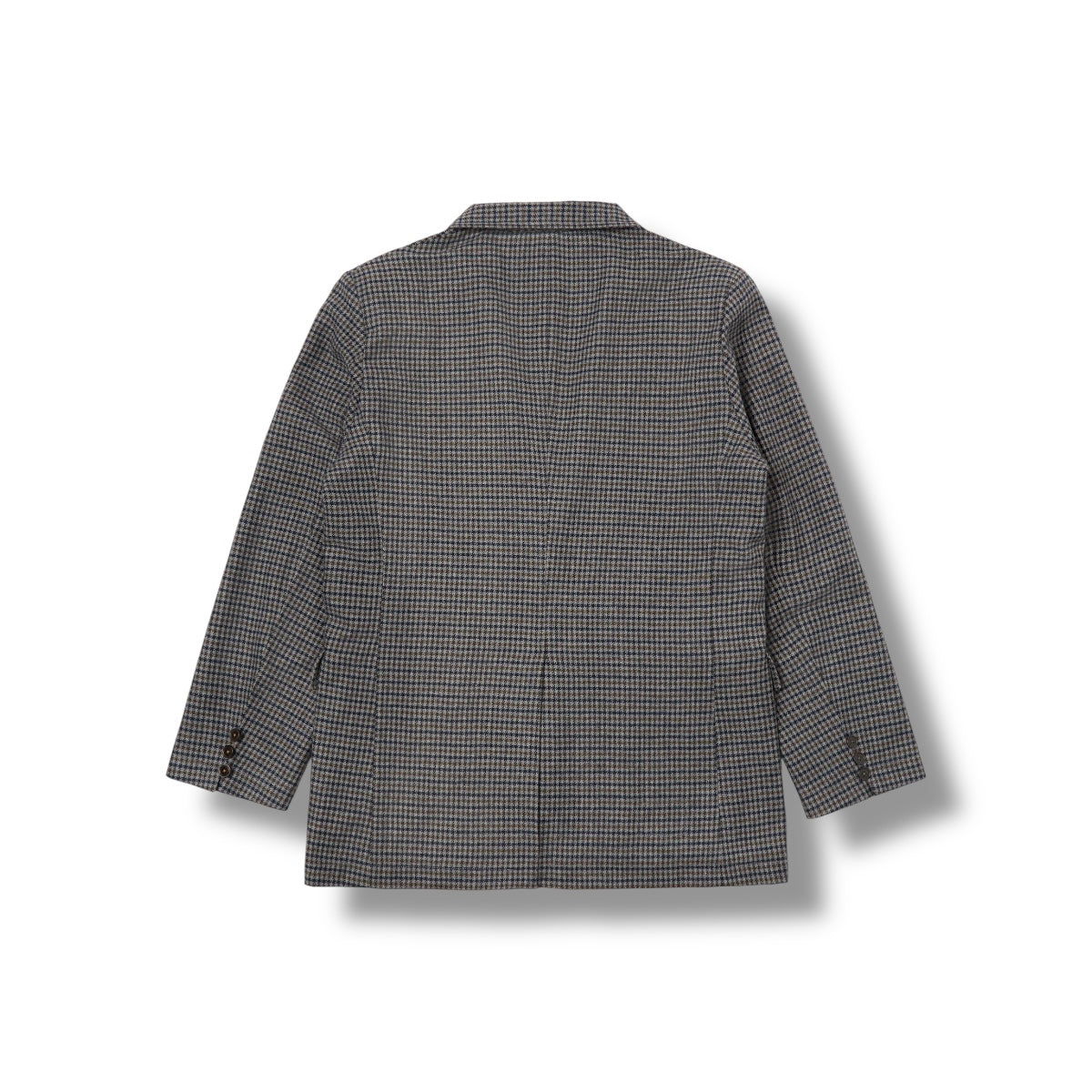 Universal Works Boston Blazer Houndstooth Wool Mix charcoal