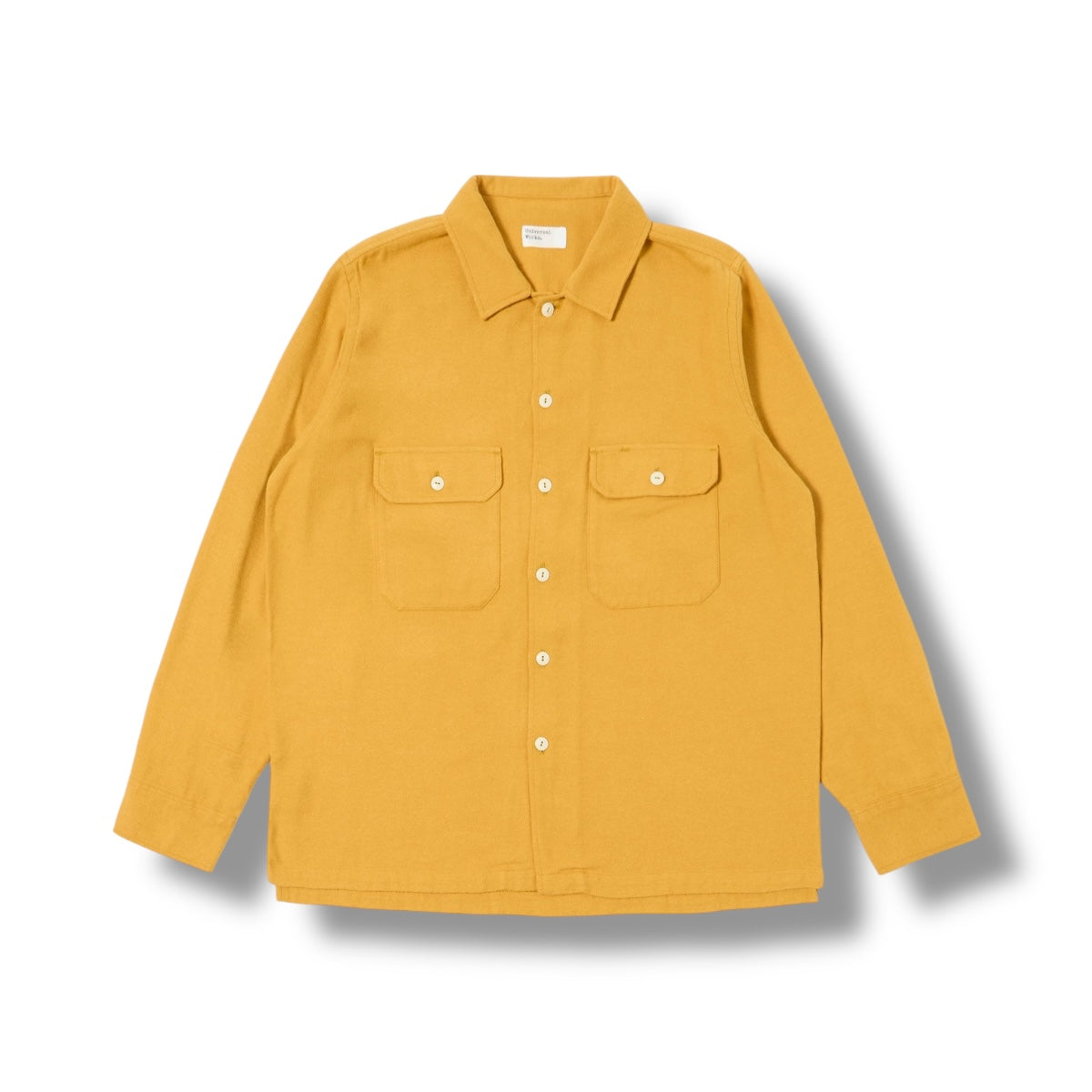 Universal Works Utility Shirt Alaska Cotton gold