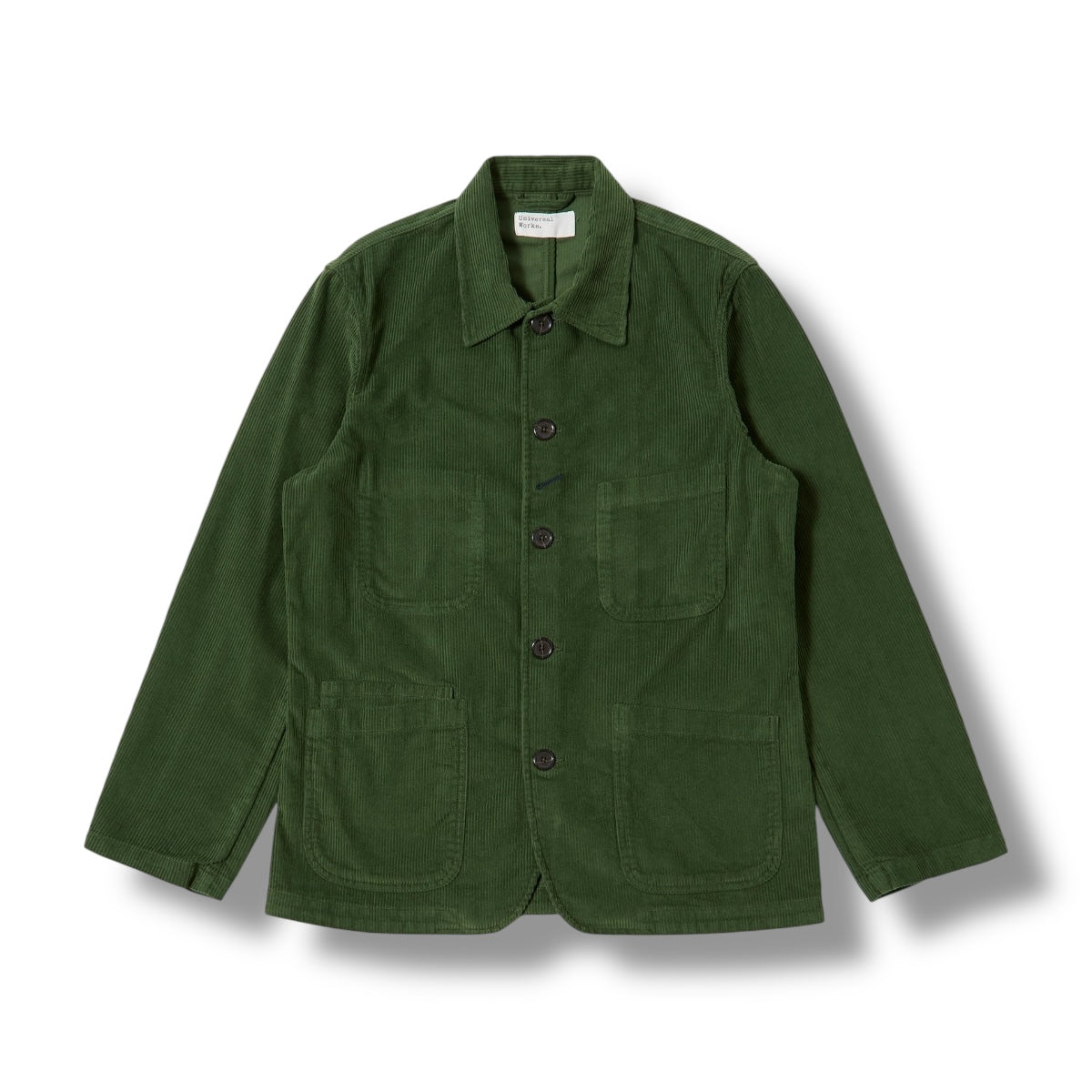 Universal Works Bakers C Jacket Cord green
