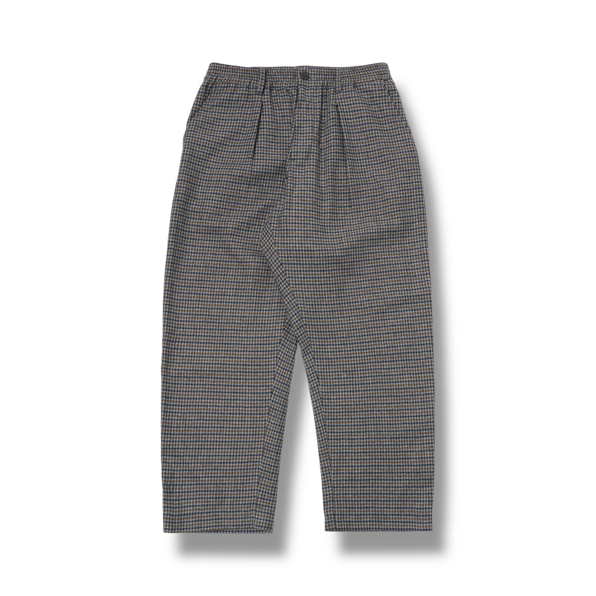 Universal Works Oxford Pant Houndstooth Wool Mix charcoal