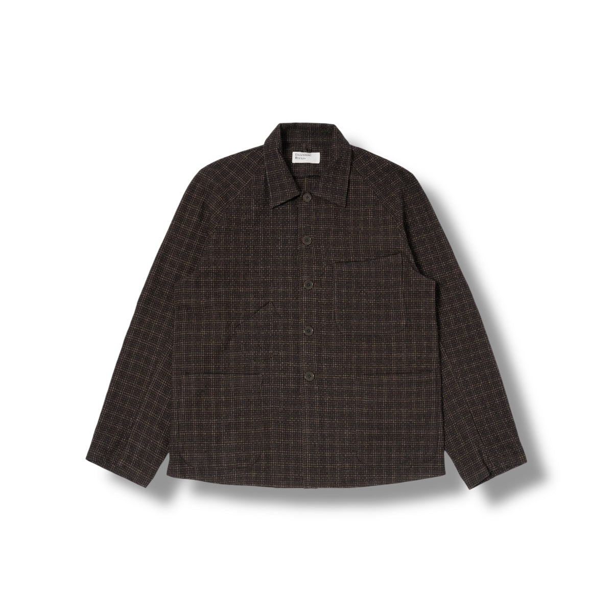 Universal Works Station Jacket Cedar Check brown
