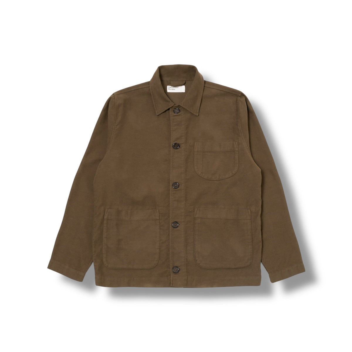 Universal Works Field Jacket Comfort Moleskin khaki