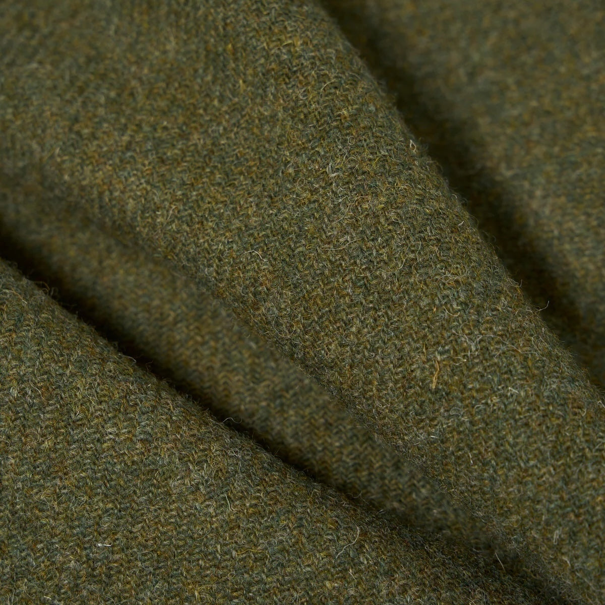 Universal Works Bakers C Jacket Harris Tweed Plaid green