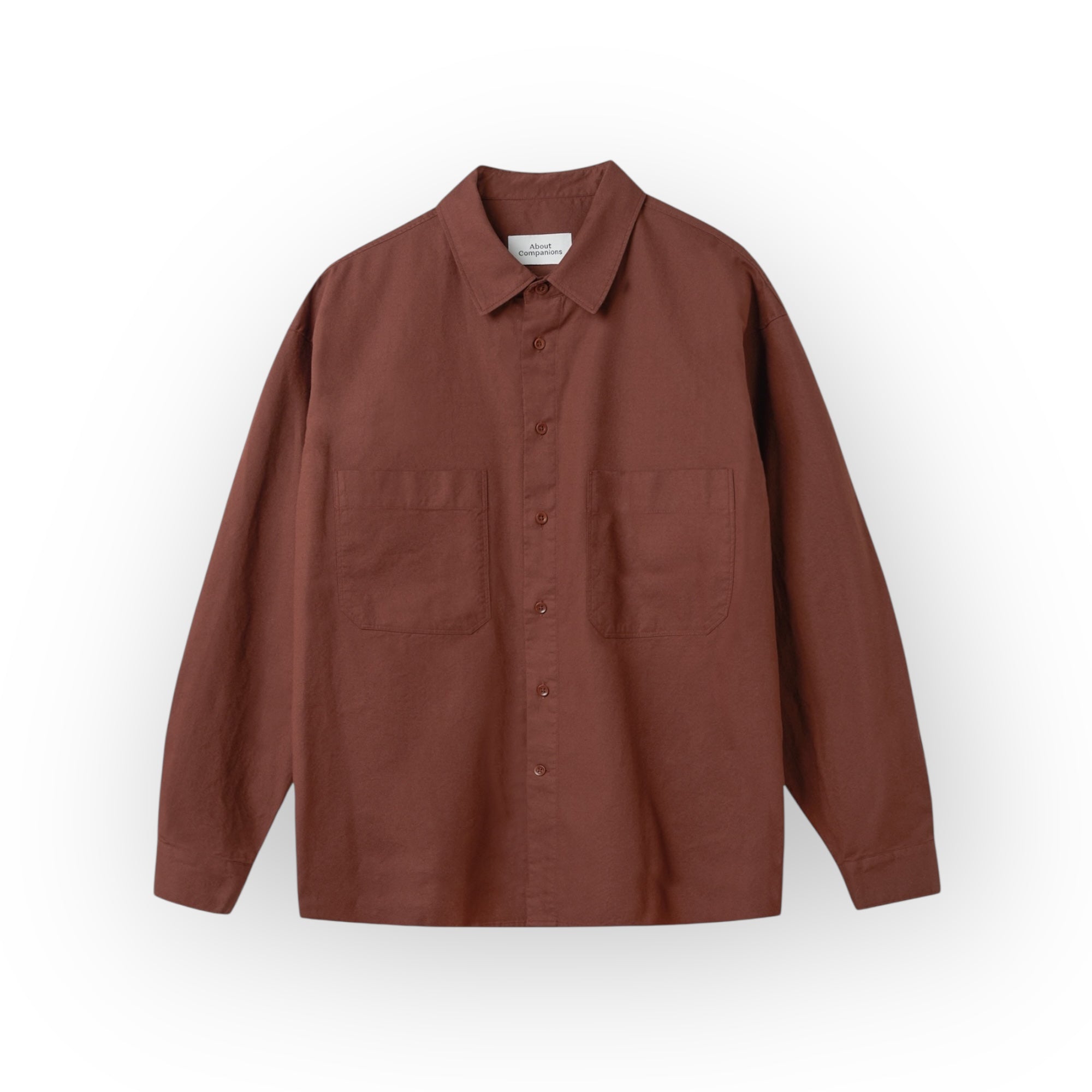 About Companions Dario eco crisp cotton marron