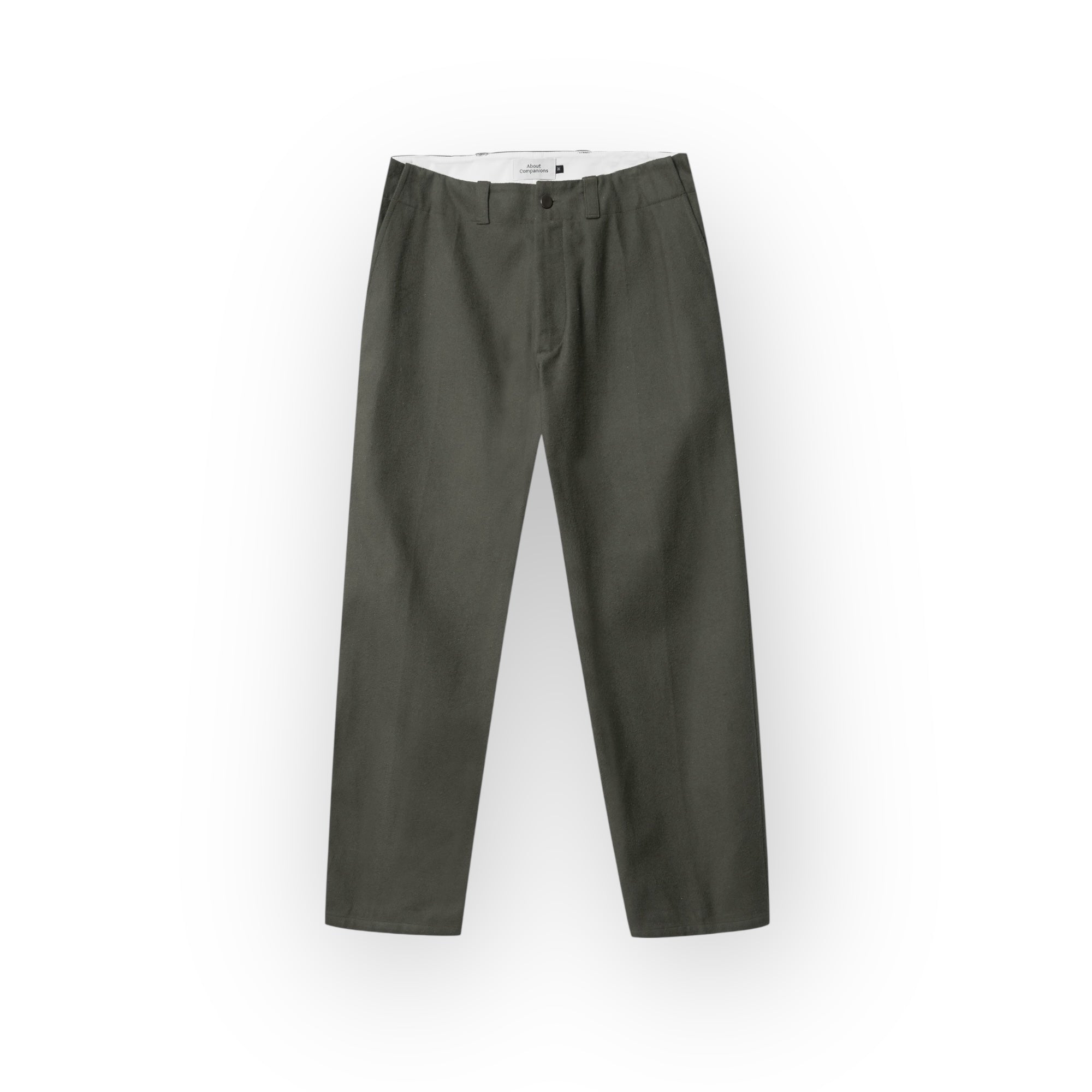 About Companions Waban Trousers eco moleskin dark khaki
