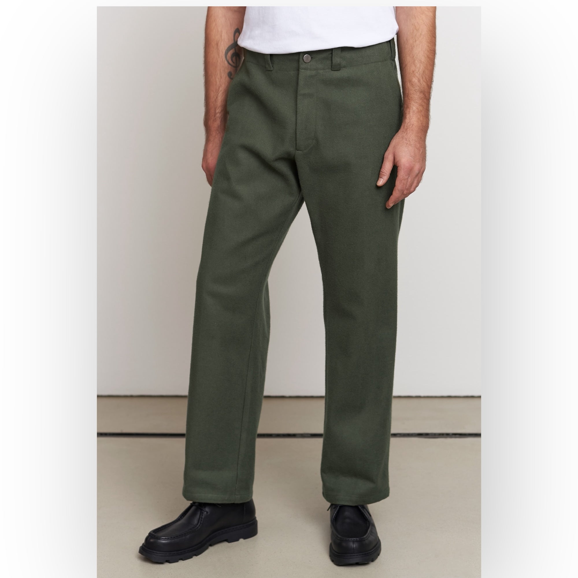 About Companions Waban Trousers eco moleskin dark khaki