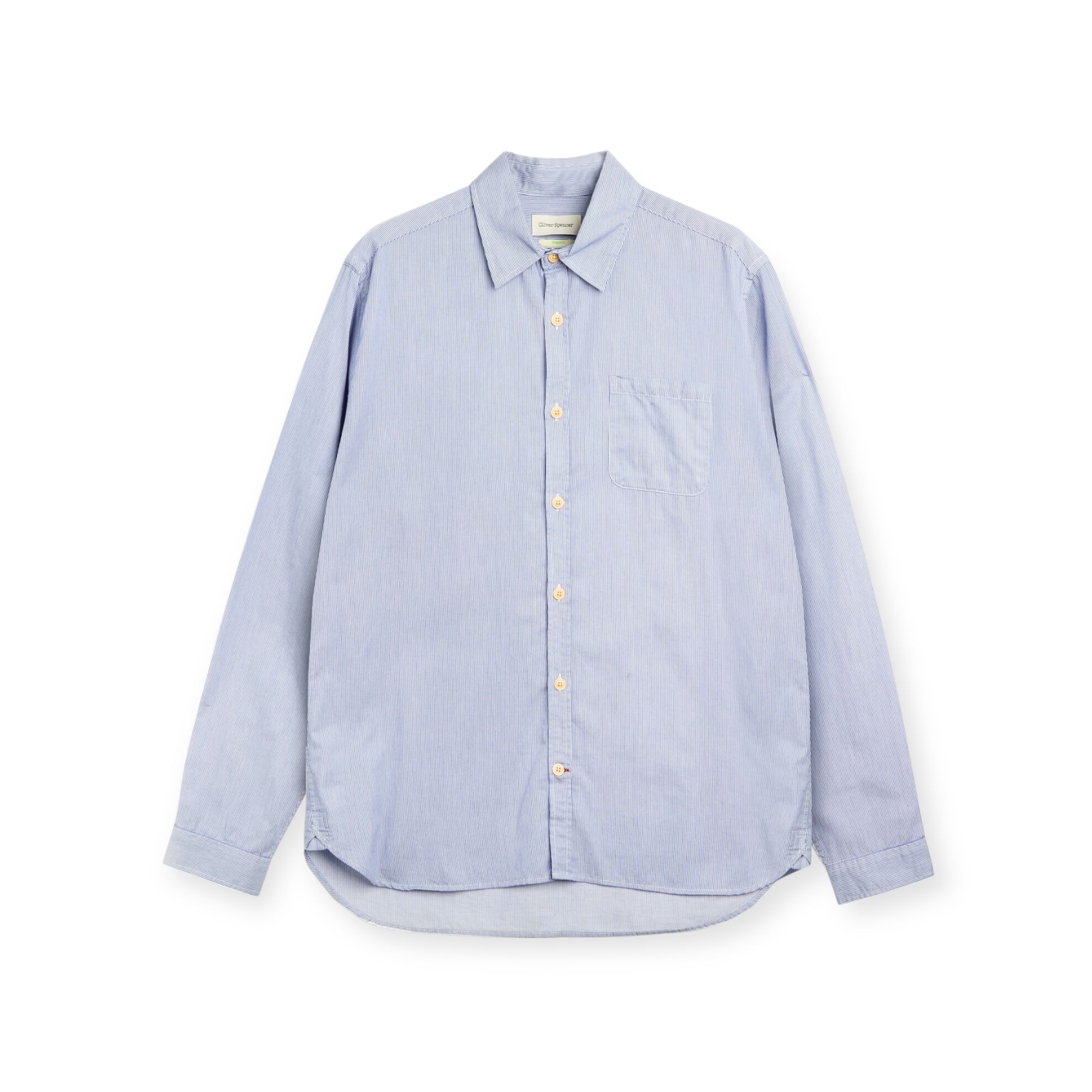 Oliver Spencer New York Special Shirt white/blue
