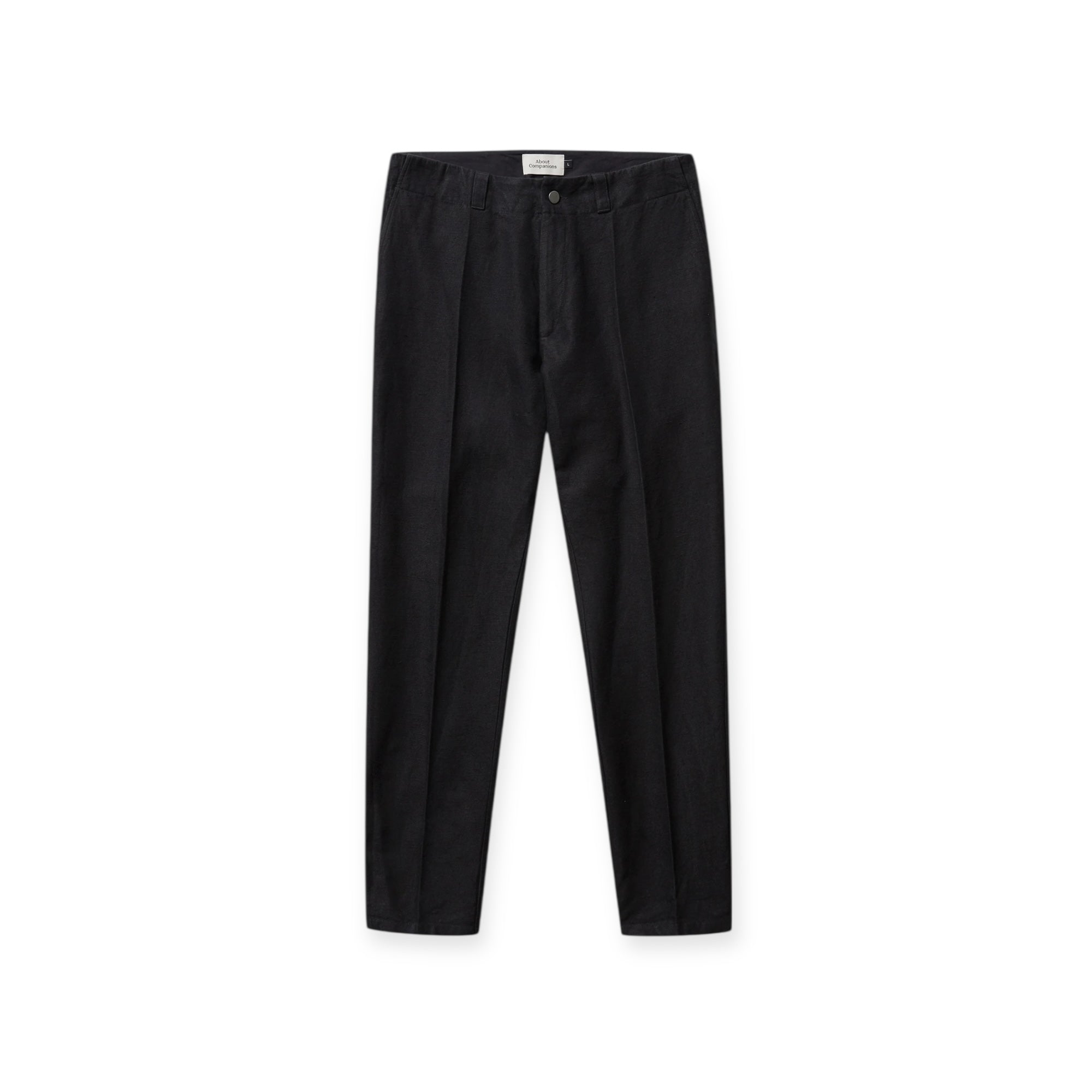 About Companions Jostha Trousers Slim winter linen black