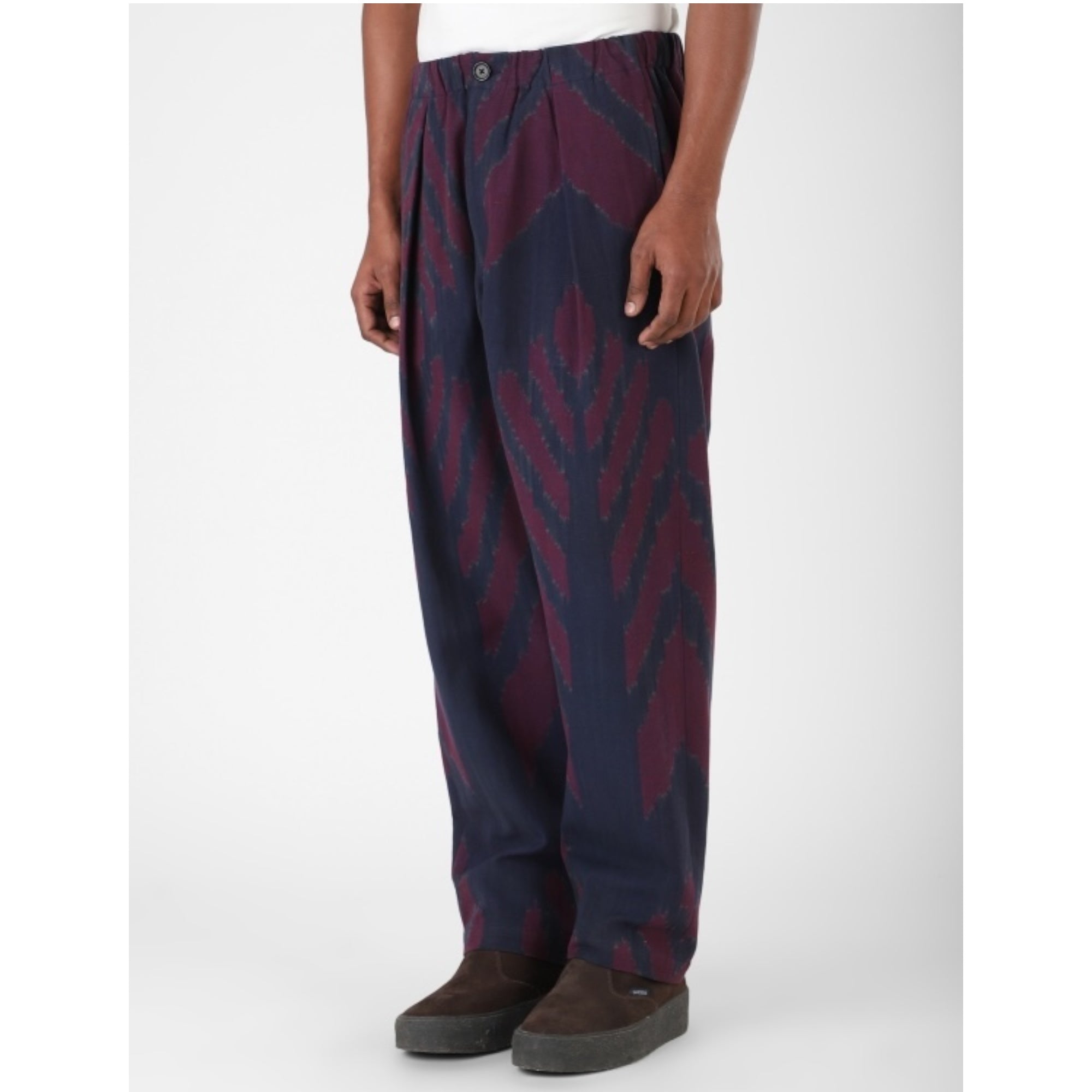 Kardo Taka Trousers Ikat navy/eggplant
