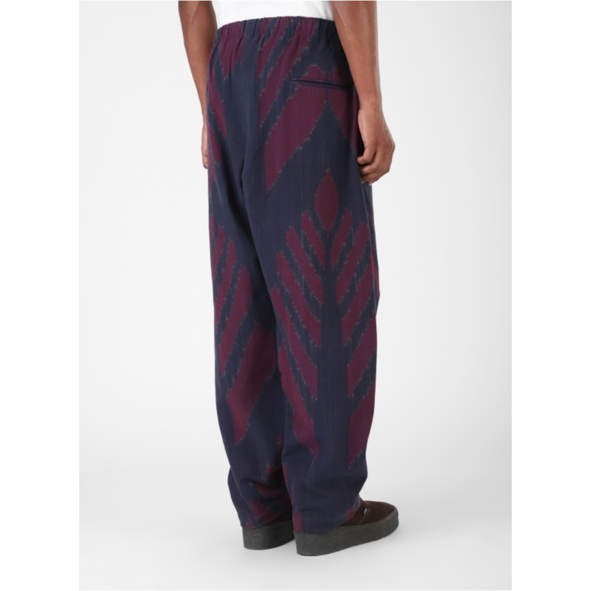 Kardo Taka Trousers Ikat navy/eggplant