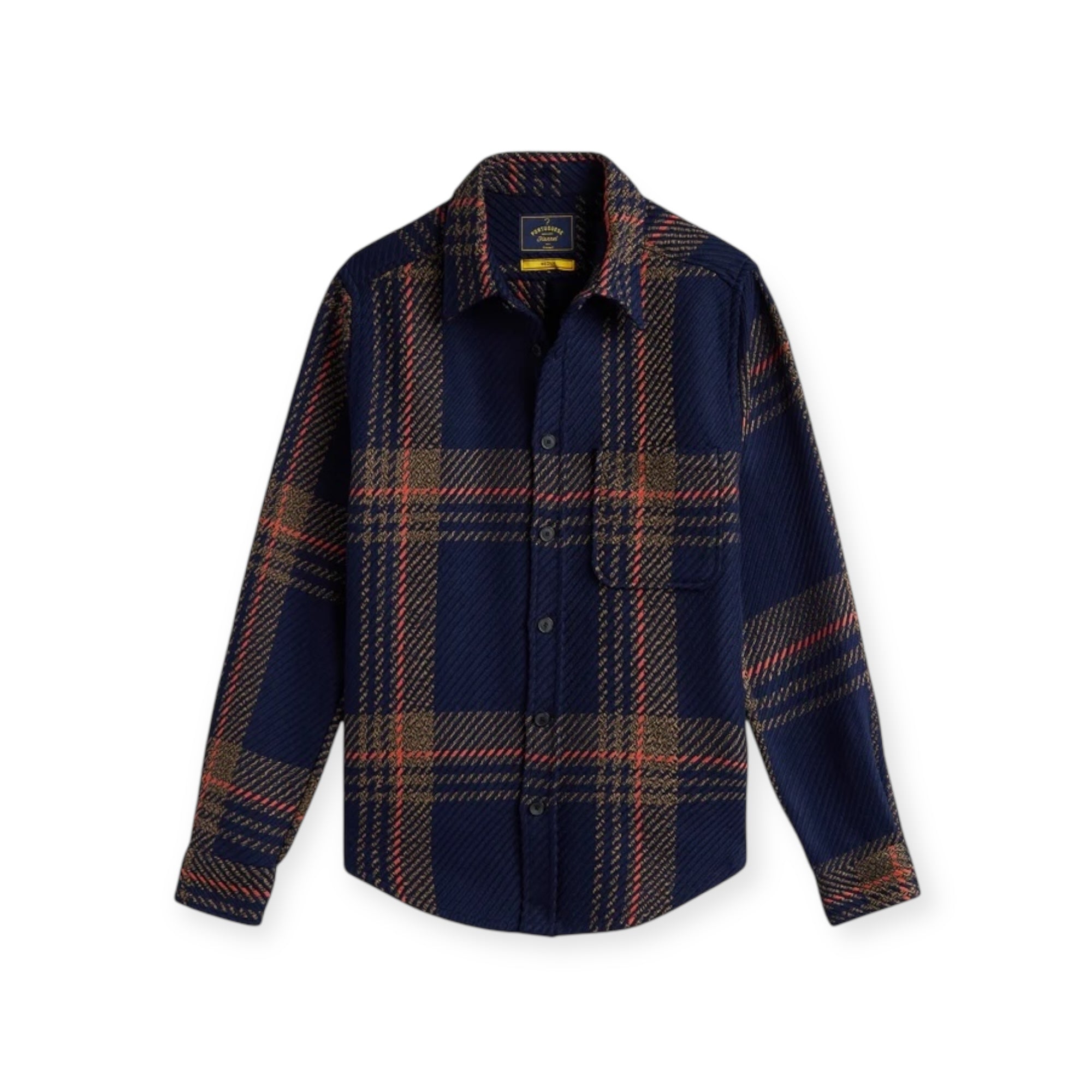 Portuguese Flannel Upper Overshirt blend