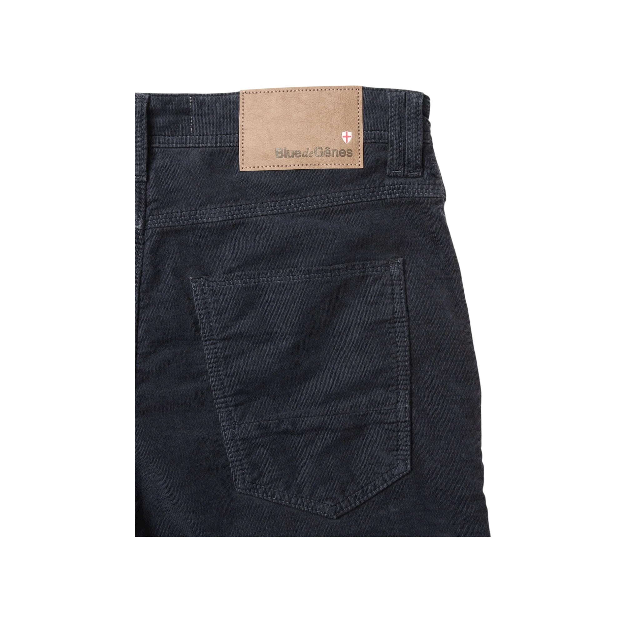 Blue de Genes Paulo Ottawa Trousers dark navy