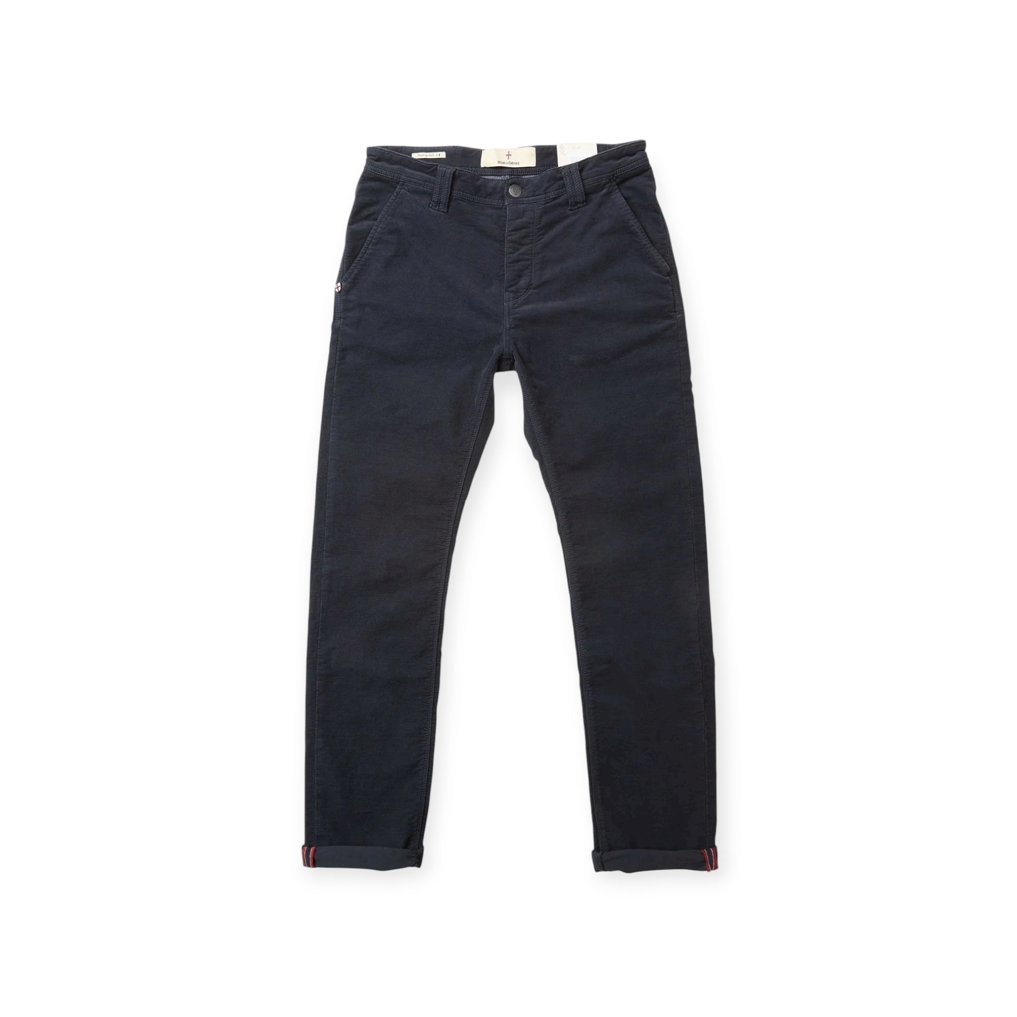 Blue de Genes Paulo Ottawa Trousers dark navy