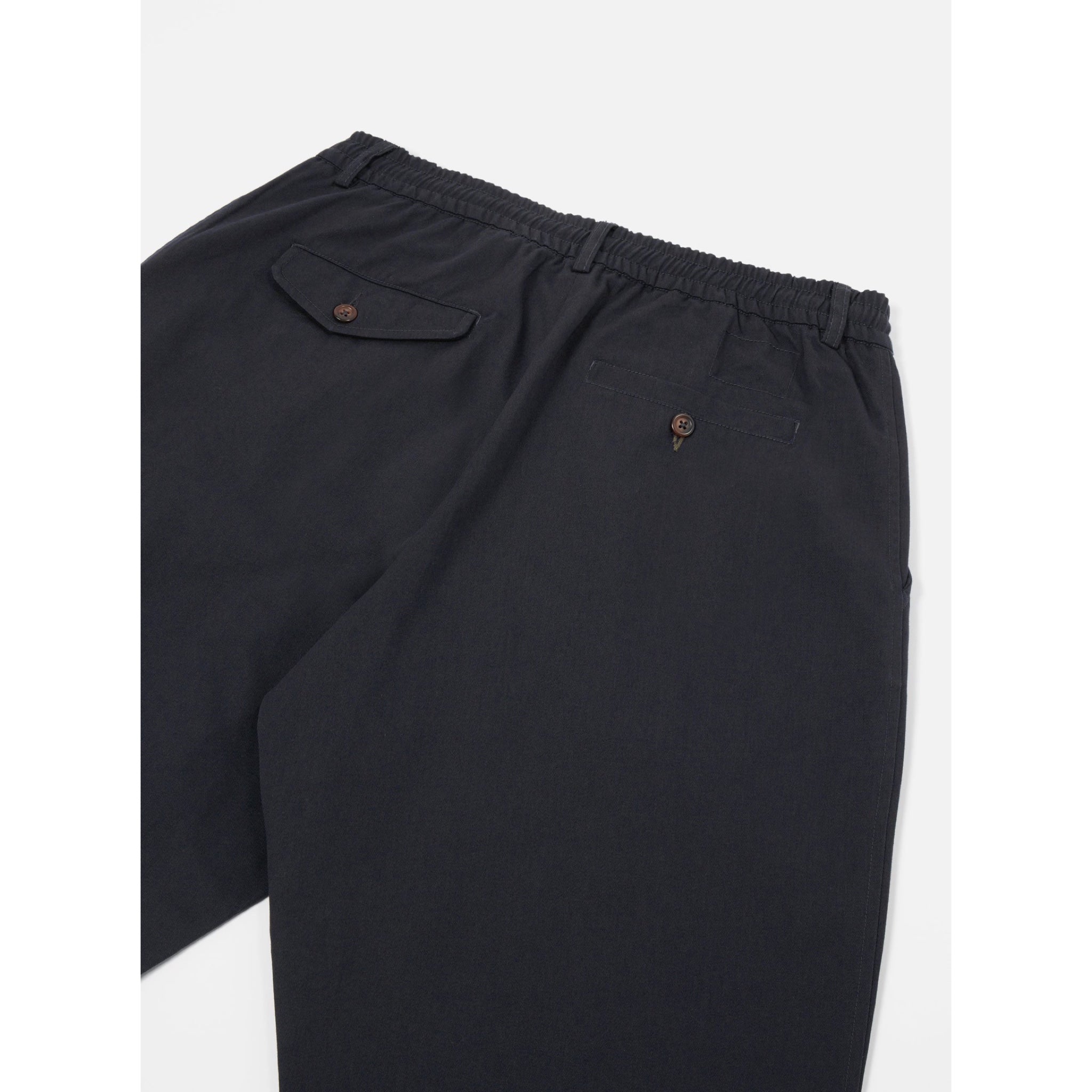 Universal Works Pleated Track Pant 00134 Twill black