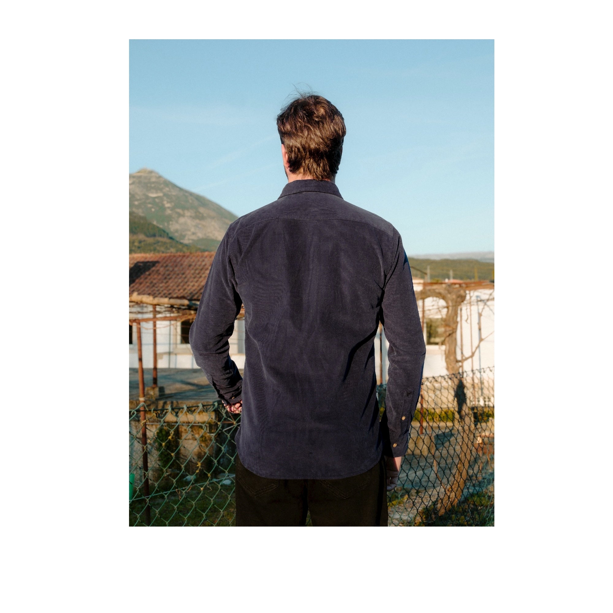 Carpasus Cord Shirt Rio navy