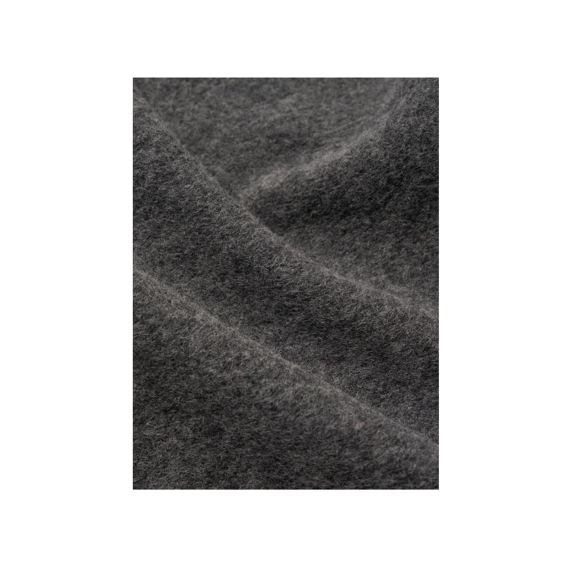 Universal Works Advance Cardigan Wool Fleece grey marl